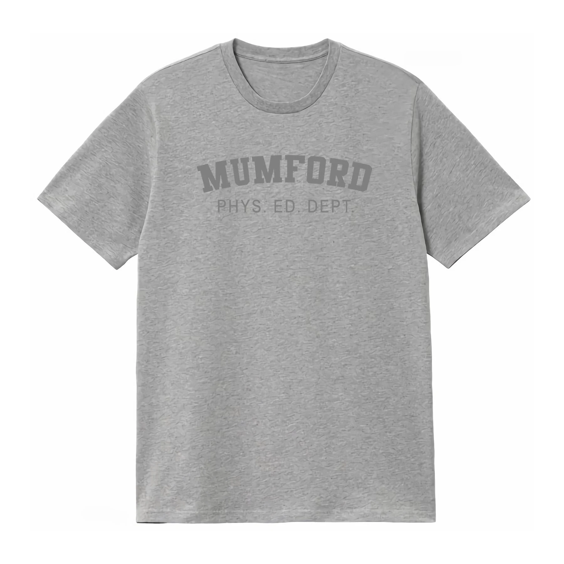 Mumford Phys Ed Dept T Shirt Vintage Style Vintage Casual Fashion Unisex Slightly Breathable Men Women 2026 Summer T Shirt