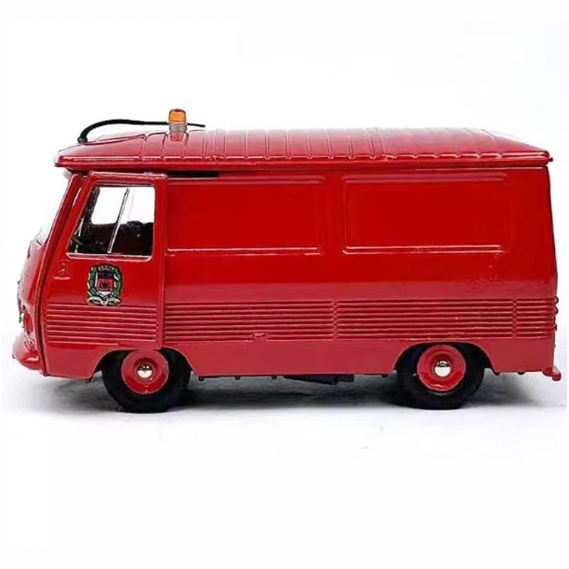 

ИГРУШКИ DINKY 1:43 J7 Пожарная машина Ван Легкосплавная модель автомобиля Классика для взрослых Сувенирный подарок Статический дисплей