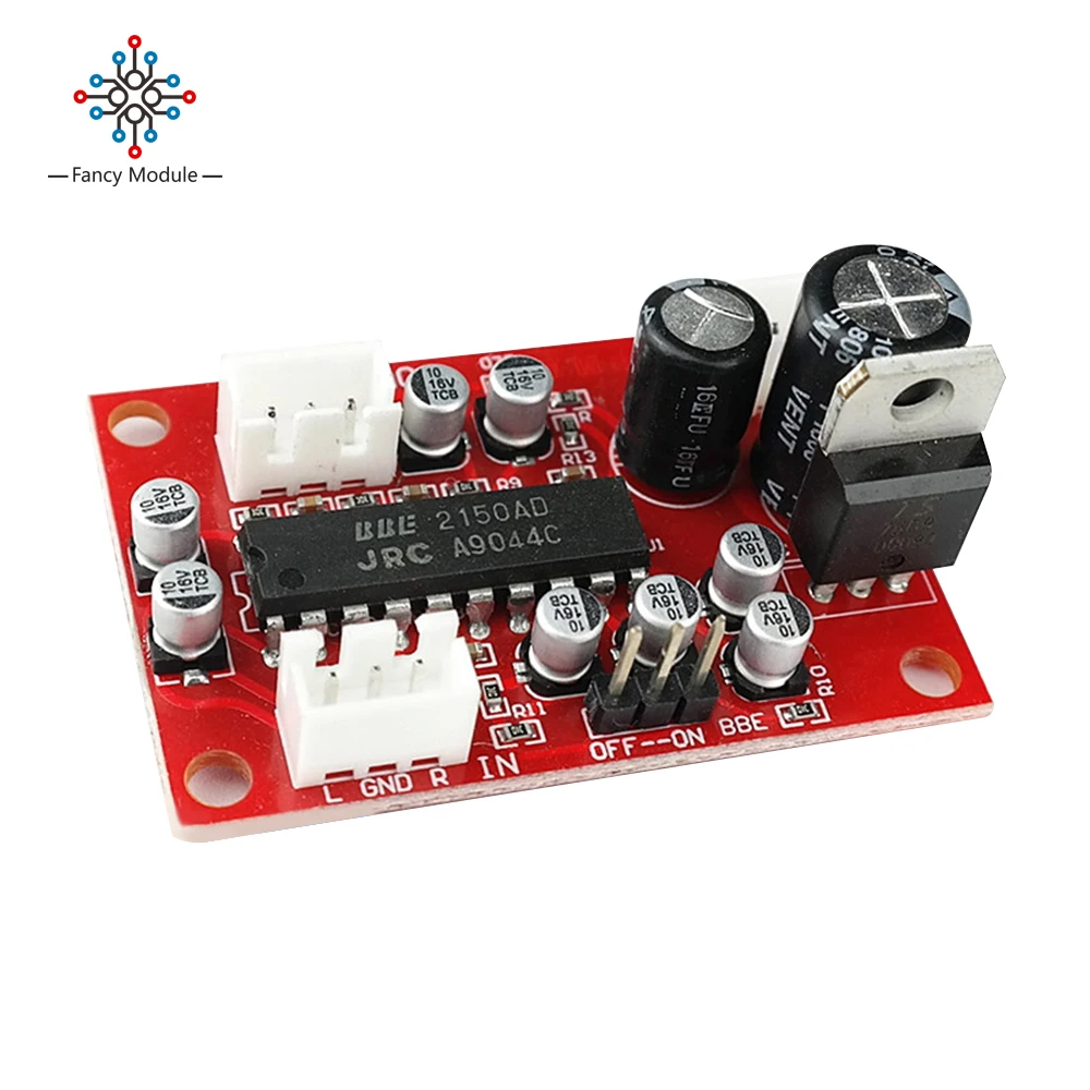 NJM2150 BBE Tone Preamplifier Board JRC2150 Stabilized Version Sound Effect Exciter Improve Treble Bass Amp Audio Amplifier DIY