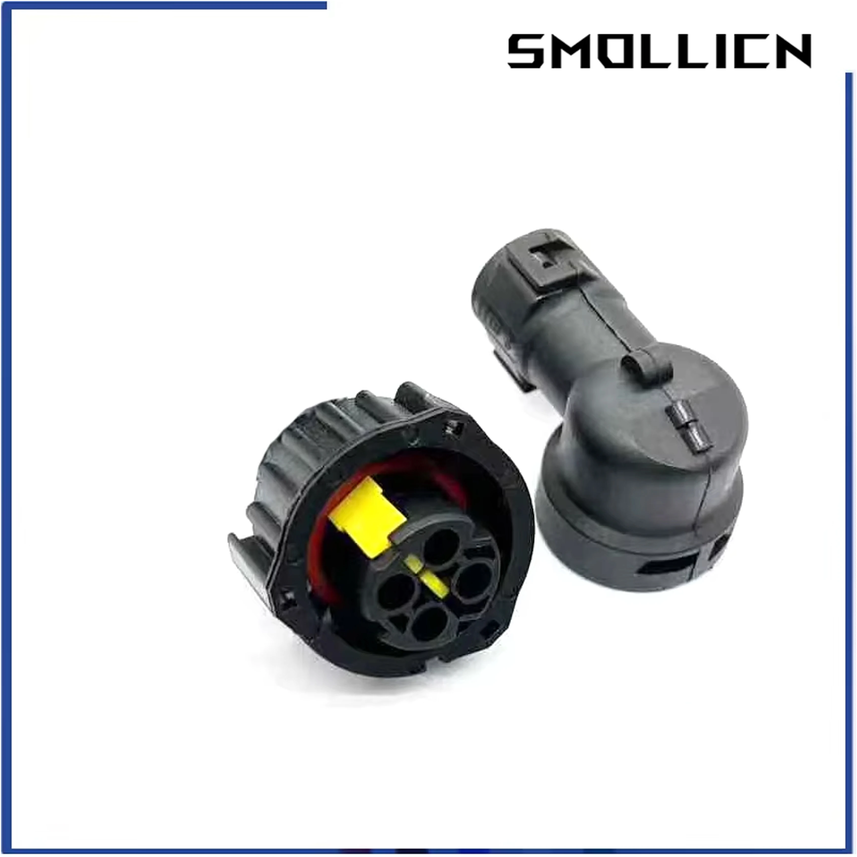 1 Set 4 Pin Tyco Amp 1-1813099-2 BNC Column Connector For Car And Trucks Oxygen Sensors In Plug