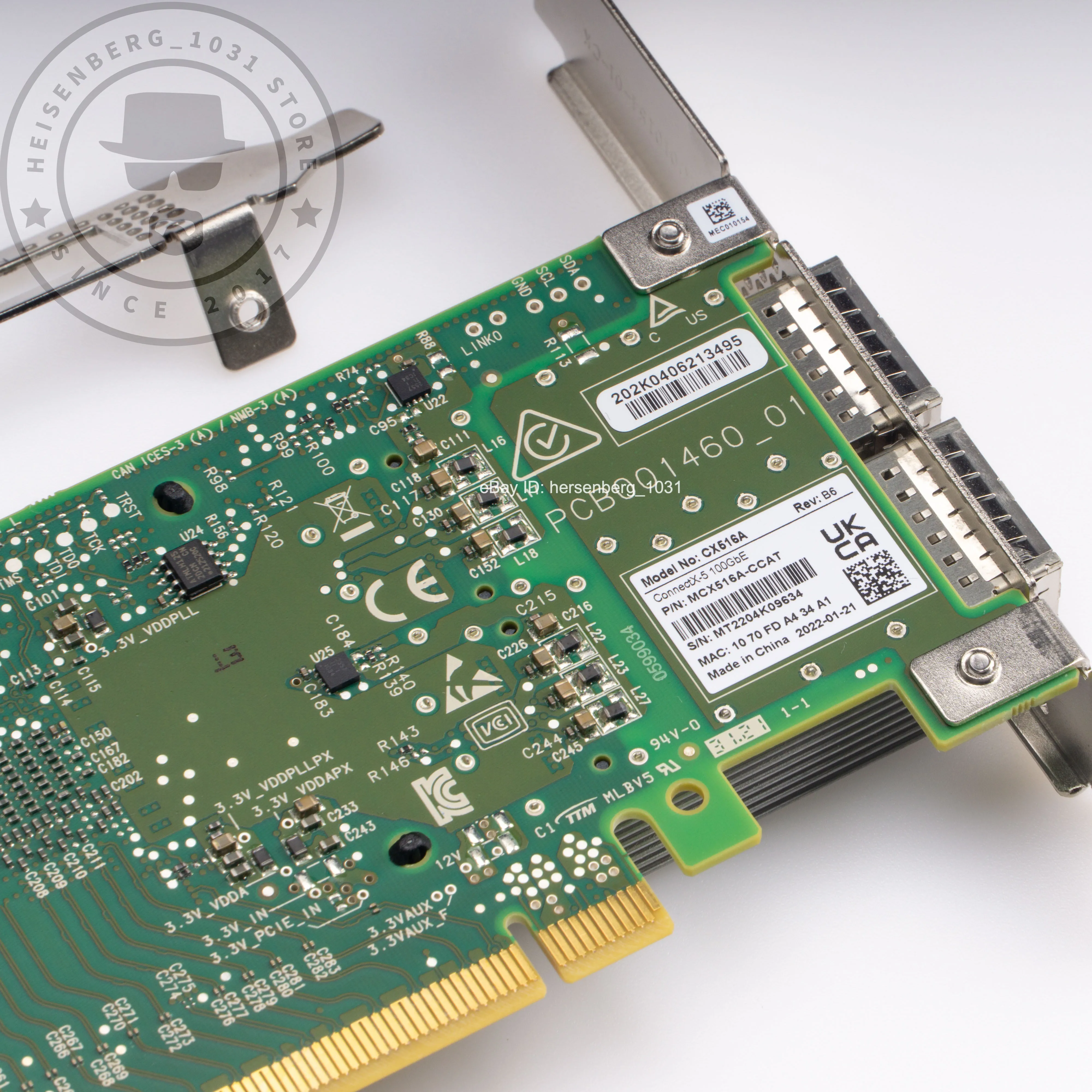 Mellanox MCX516A-CCAT ConnectX - 100Gbe Qsfp28 Network Card incelemesi ve fiyatı