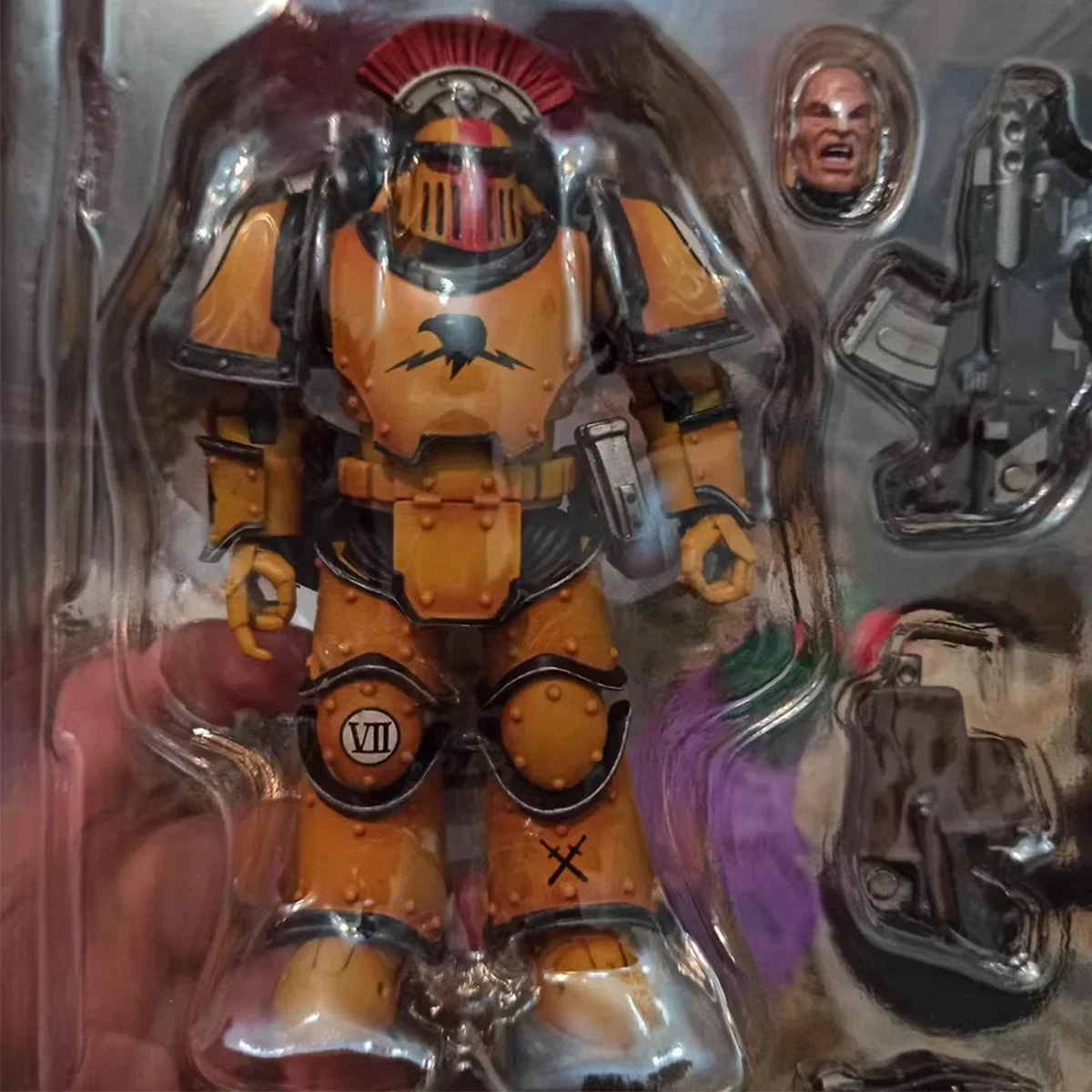 [متوفر] JOYTOY Warhammer The Horus Heresy Action Figure القبضات الإمبراطورية الفيلق MkIII المنقولة فرقة مشتركة تمثال نموذج اللعب