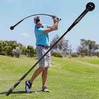 Golf Swing Trainer Aid 40"48'' Improving Rhythm Flexibility Balance Tempo And Strength Flexible Warm-up Stick Golf Training Aids 4