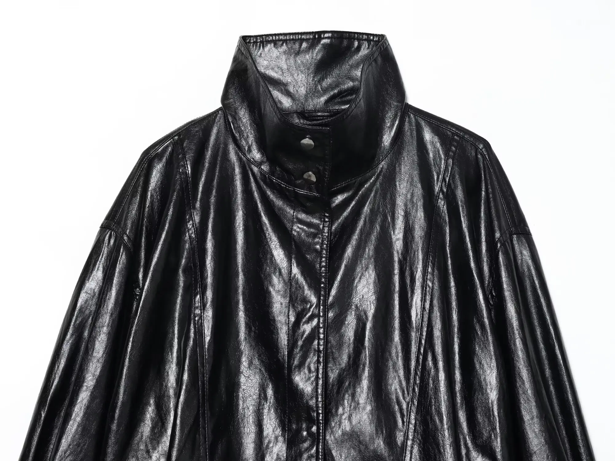 Maxdutti americano retro high street jaqueta de couro do plutônio casaco feminino topos velha escola vintage bombardeiro jaqueta mulher roupas