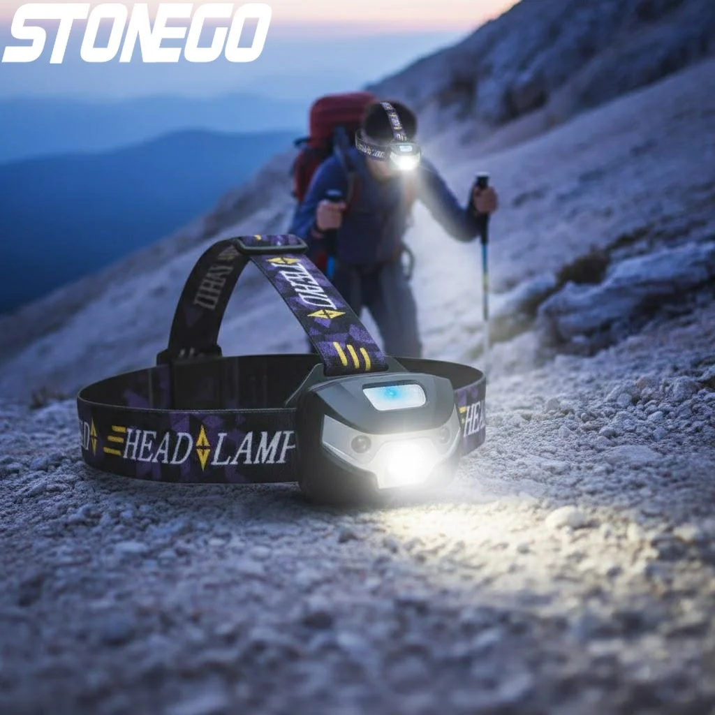 

Водонепроницаемая светодиодная фара высокой яркости с белым светом, зарядка через USB, два режима работы, портативный уличный фонарь