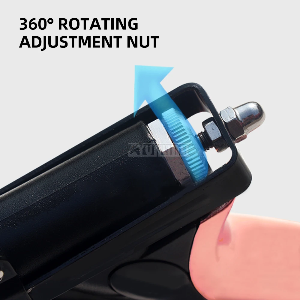 Adjustable High-Pressure Agricultural Pesticide Spraying Gun Fine Mist Atomization Pistol for Fruit Tree Garden Ceramic Nozzle