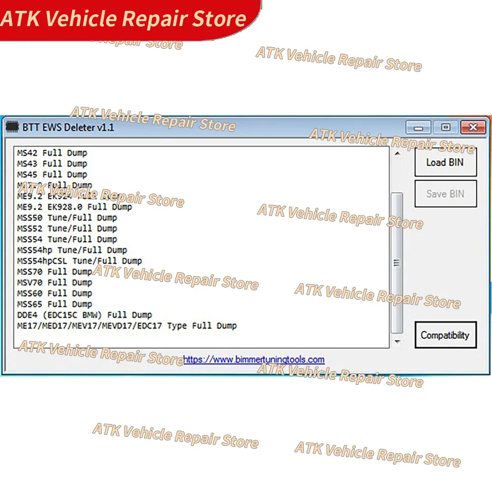BTT EWS DELETER V1.1 لـ Bmw IMMO OFF Software Free Keygen Enigma HWID Patcher Loader Generator 1.3 أداة إصلاح السيارات برنامج تلقائي