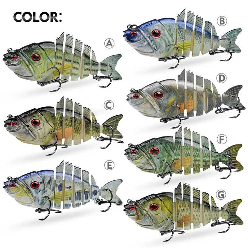 Многосекционная приманка-свимб – обзор и цена Fishing Lure Swimbait