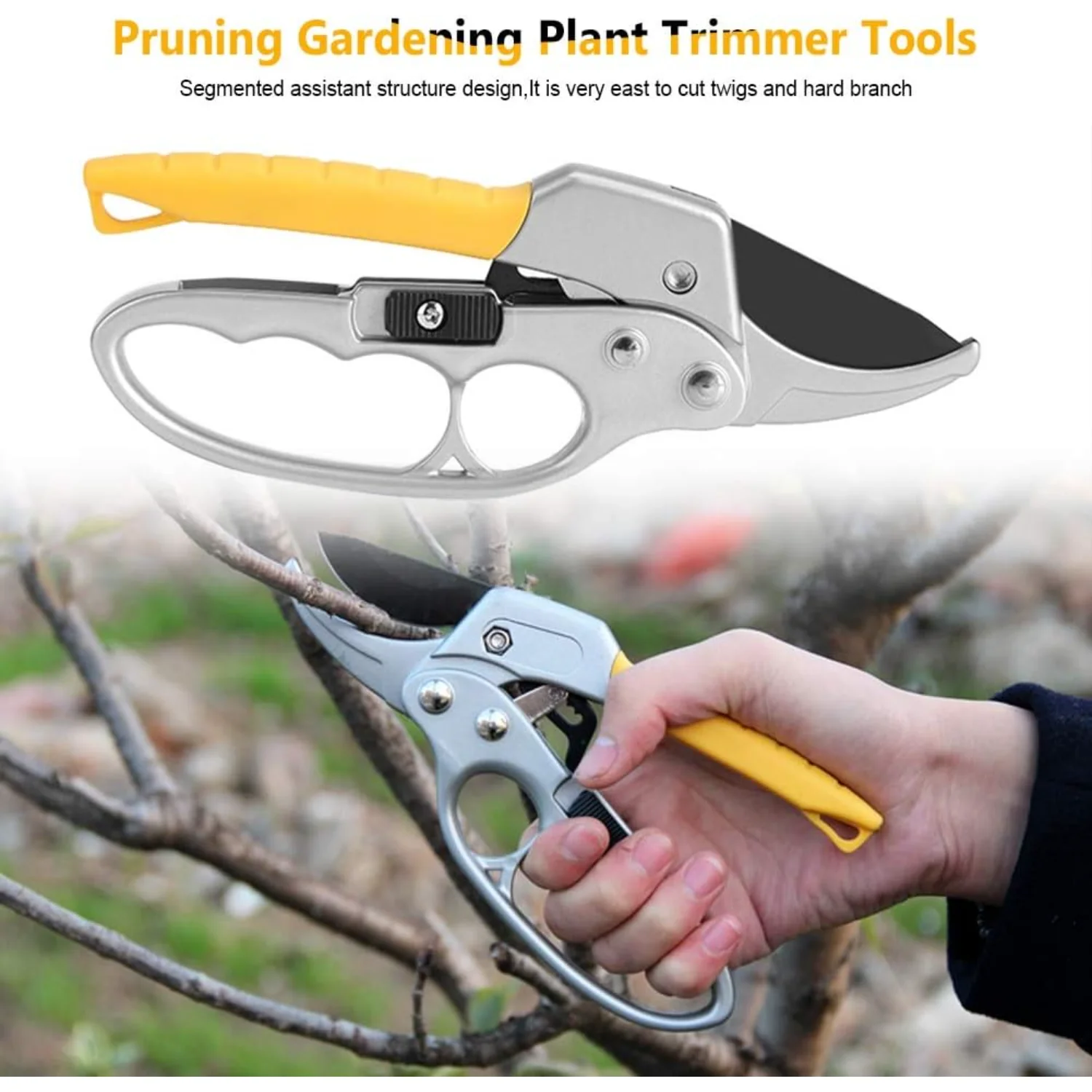 Professional  Pruners, Garden Pruners, Tree Trimmers Secateurs, Bypass Pruning Shears, Secateurs, Hand Pruner, Garden Shears, Ga