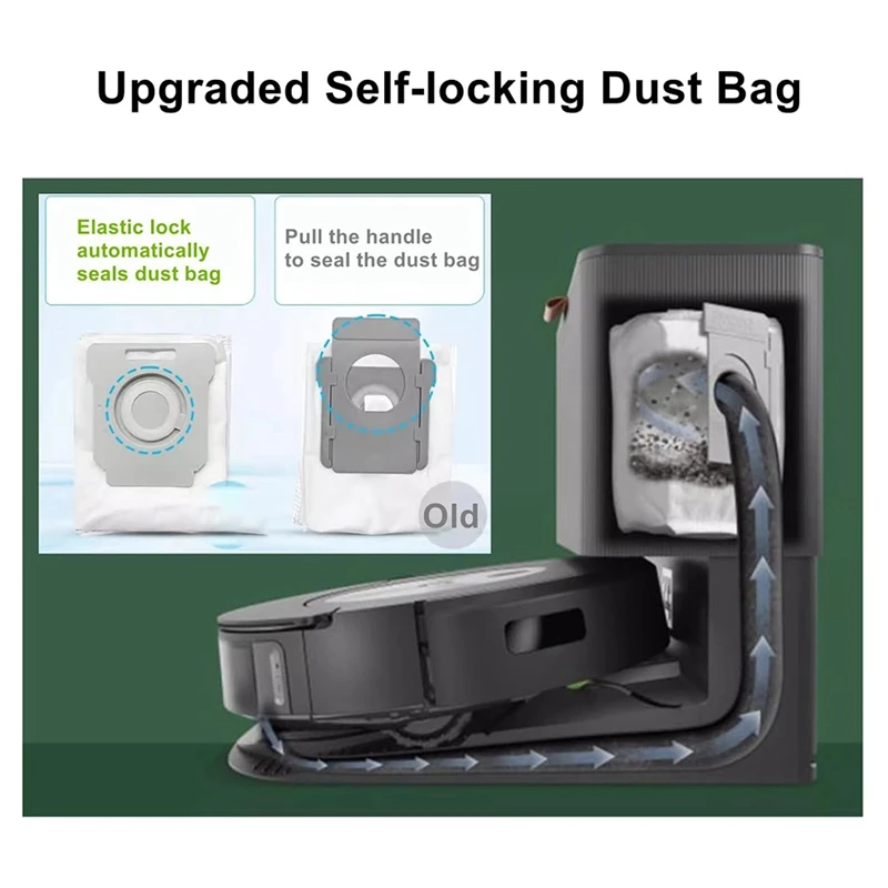 Запасные части для Irobot Roomba Combo J7 + J9 + робот-пылесос и швабра, фильтр, щетка, мешок для пыли