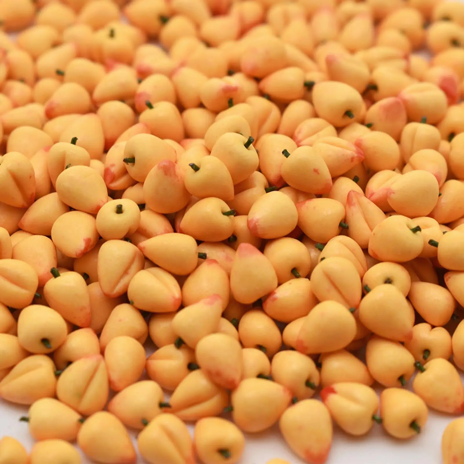 

4x 1:12 Scale Miniature Fruit Model Accessories Toys,Dining Room Home Dollhouse Yellow Peach Decoration