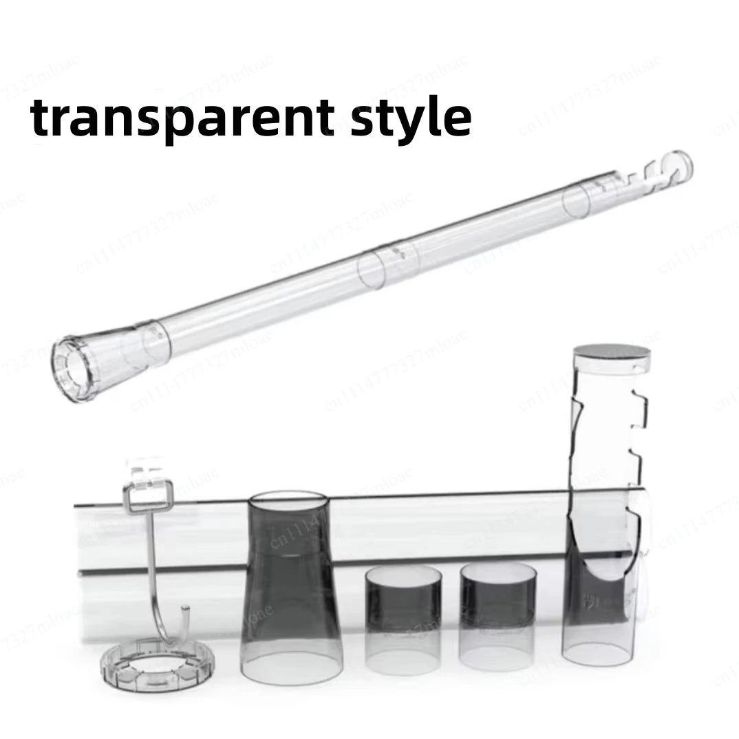 New Table Tennis Serve Trainer & Ball Collector 2-in-1 PVC Material White &Clear Color Adjustable Slope Under Table Installation