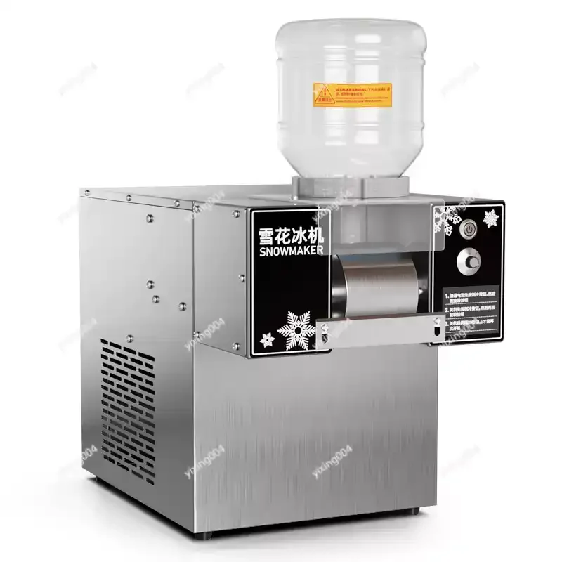 Mini Snowflake Ice Shaver Machine, Household Ice Shaving Equipment for Dessert Making