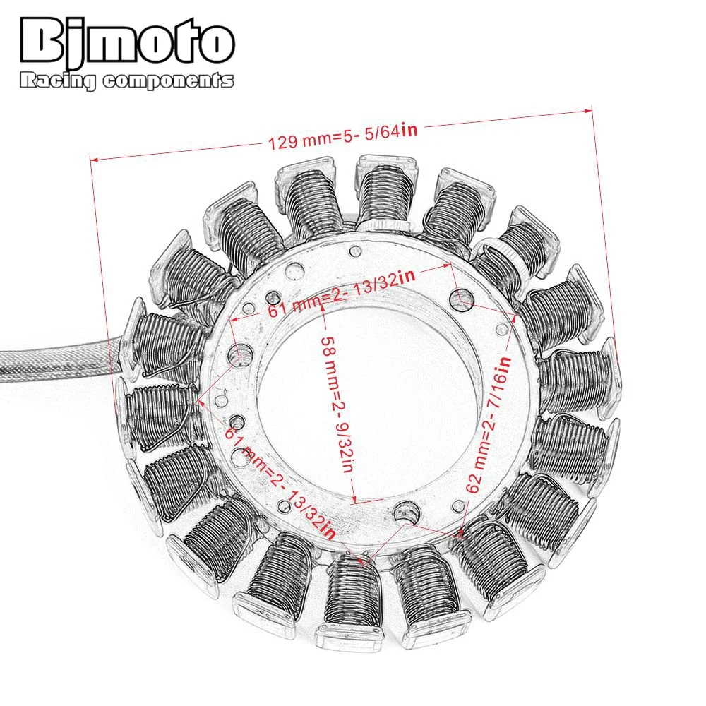 Motorcycle Engine Stator Coil For Yamaha XVS1100 VStar Custom Classic 2004-2011 XVS1100 Drag Star Classic Magneto Generator Coil