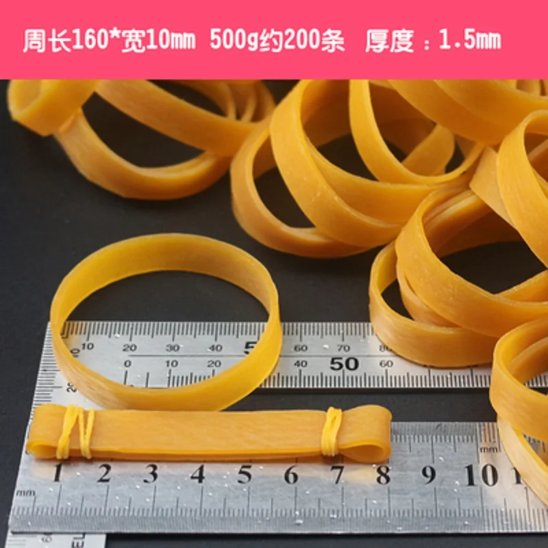 Strong Tactical Rubber Band, Multi-Functional Binding, Wide Version, 10mm Wide, 5.0, 6.3, 7.6cm Diameter, Outdoor, 20Pcs