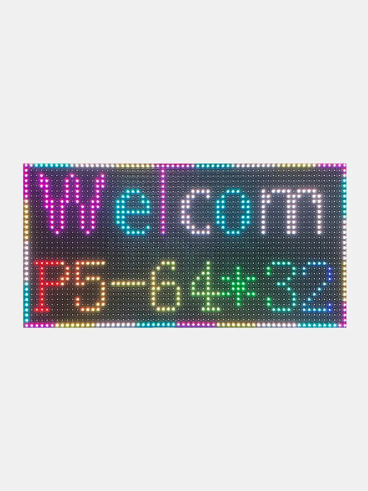 P5 Full Color SMD LED Module Indoor LED Video Wall Conference Room Large Screen LED Display Unit Board 320*160mm RGB HUB75