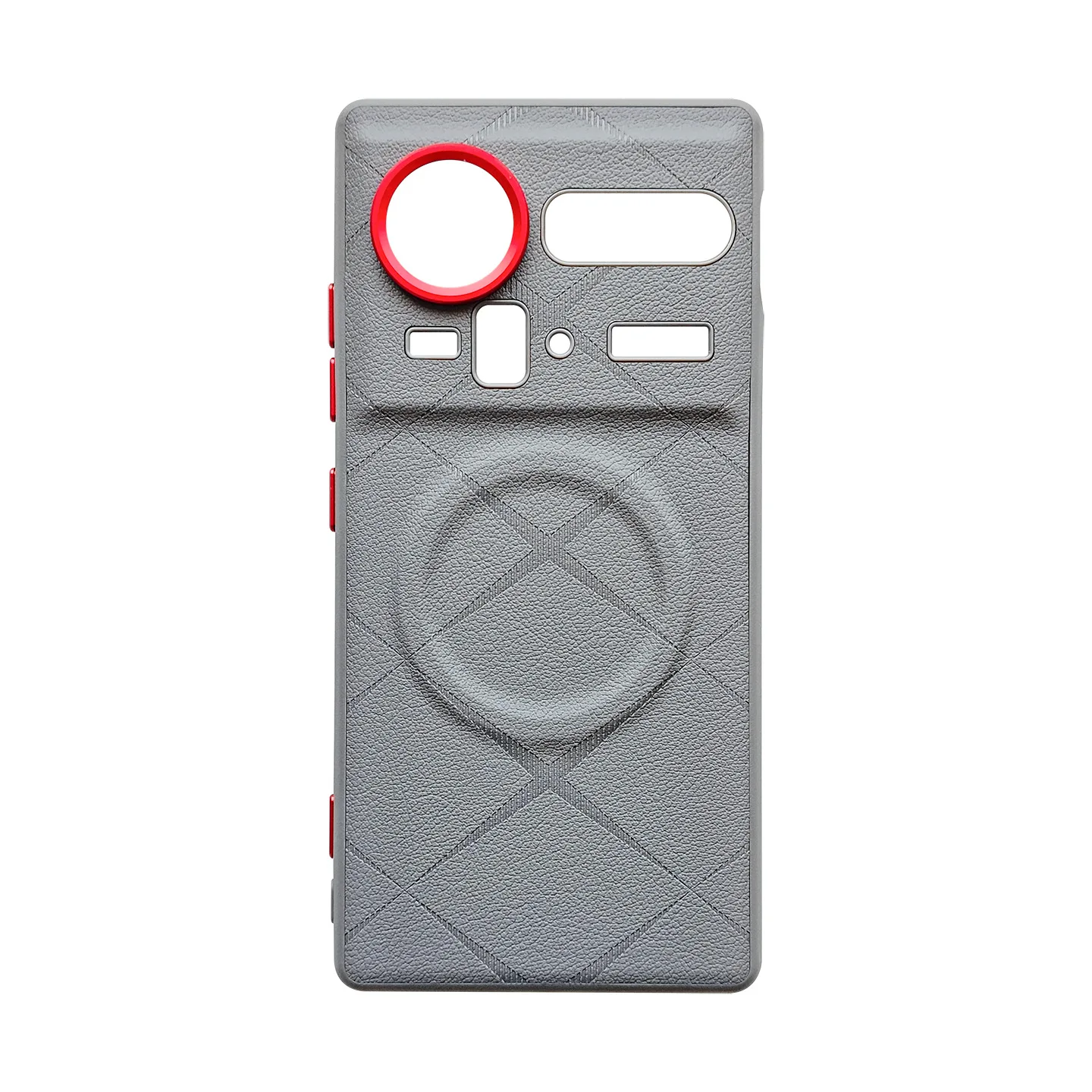 

Magnetic Hard Phone Case for nubia Z80 Ultra and Z70S Ultra with Premium Vegan Leather Texture Protection Cover