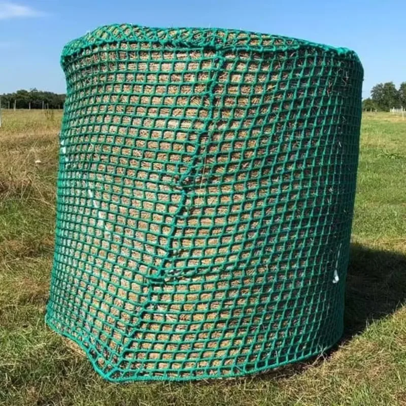 Knotless Polypropylene Hay Net Anti-aging Green Slow Feed for Ranch Horse Care Premium Quality