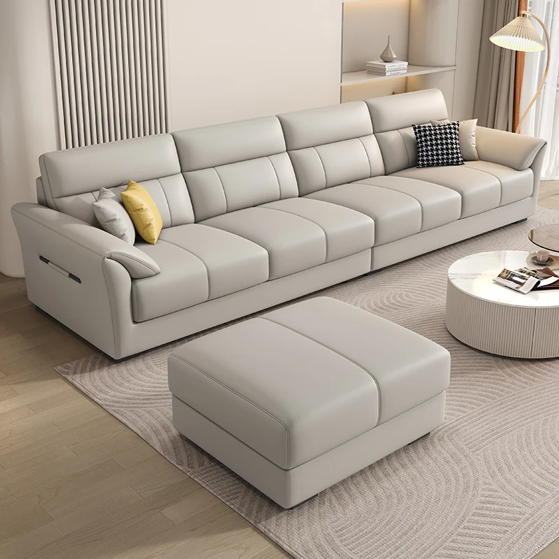 Minimalist Living Room Sofas European Genuine Nordic Modern Recliner Sofas Lounges Lazy Designer Divani Soggiorno Home Furniture