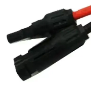 30cm 12AWG  Male And Female Connectors 50 AMP Connector To Solar Panel Cable Y Adaptor Connector