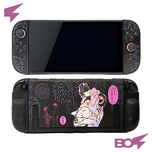 Imagen 2 del producto Akaza Koyuki Love Funda protectora para Switch 2, diseño de carcasa dividida de dos piezas - Accesorios para consola NS2/OLED Cubierta para juegos