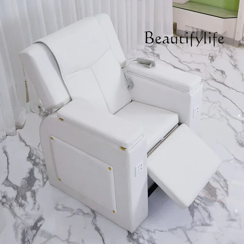 

AA Nail Beauty Sofa Beauty Hand and Foot Care Multifunctional Electric Eyelash Couch Beauty Salon Tattoo Embroidery