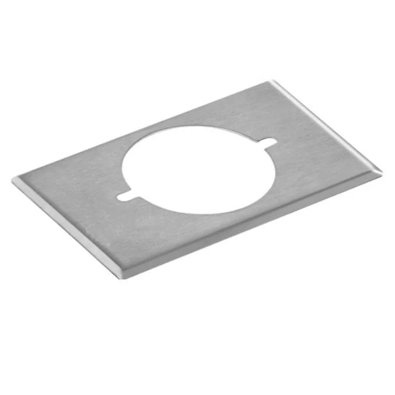 American Silver NEMA 5-50R 6-30R 10-30R L10-50R Industrial Socket Metal Cover NEMA 14-30R L14-50R US Power Outlet Panel