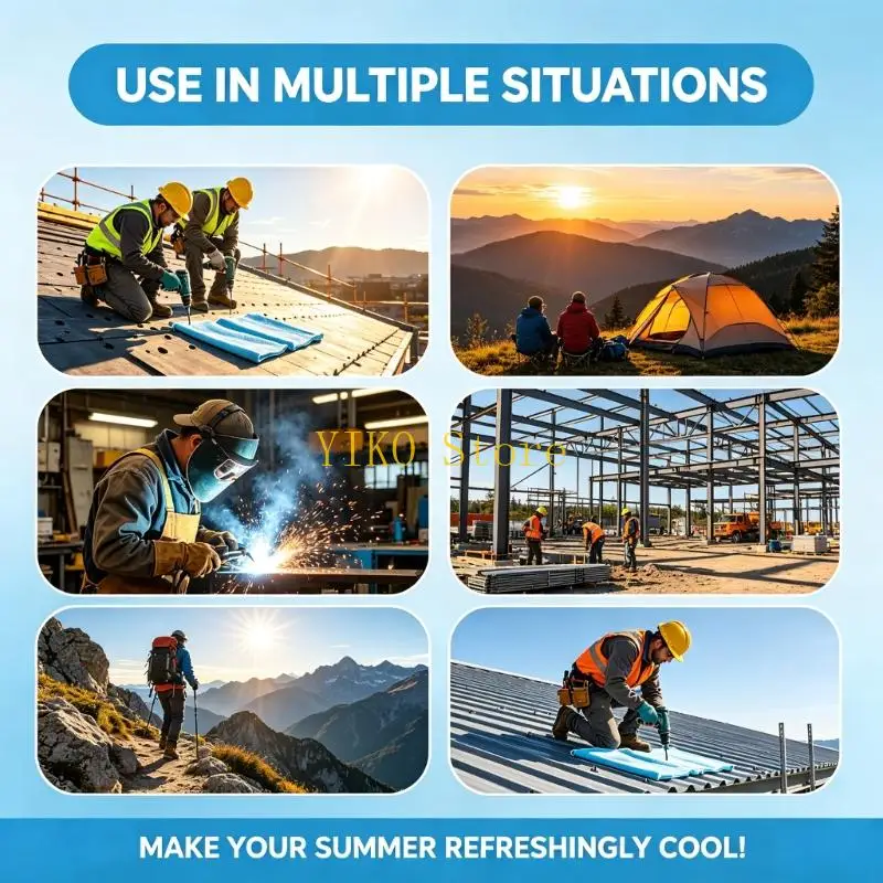 K32C Cooling Wear with 20000mAh Battery for Summer Outdoor Tasks