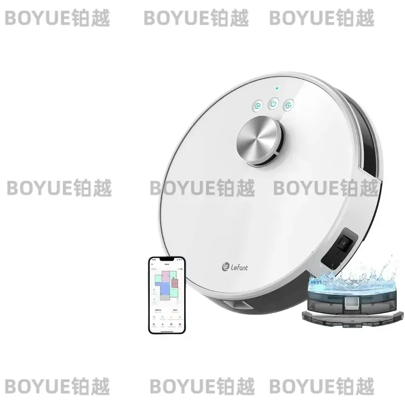 Lefant M1 LDS Robot Vacuum Cleaner with Multi Plane Mapping, 4000Pa Suction,Schedule, App/Alexa Control, for Pet Hair