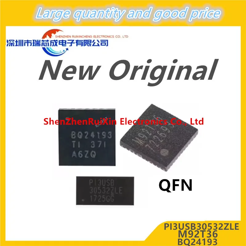 M92T36 PI3USB30532ZLE PI3USB BQ24193 Battery Management Charging IC Chips For Switch Console Display