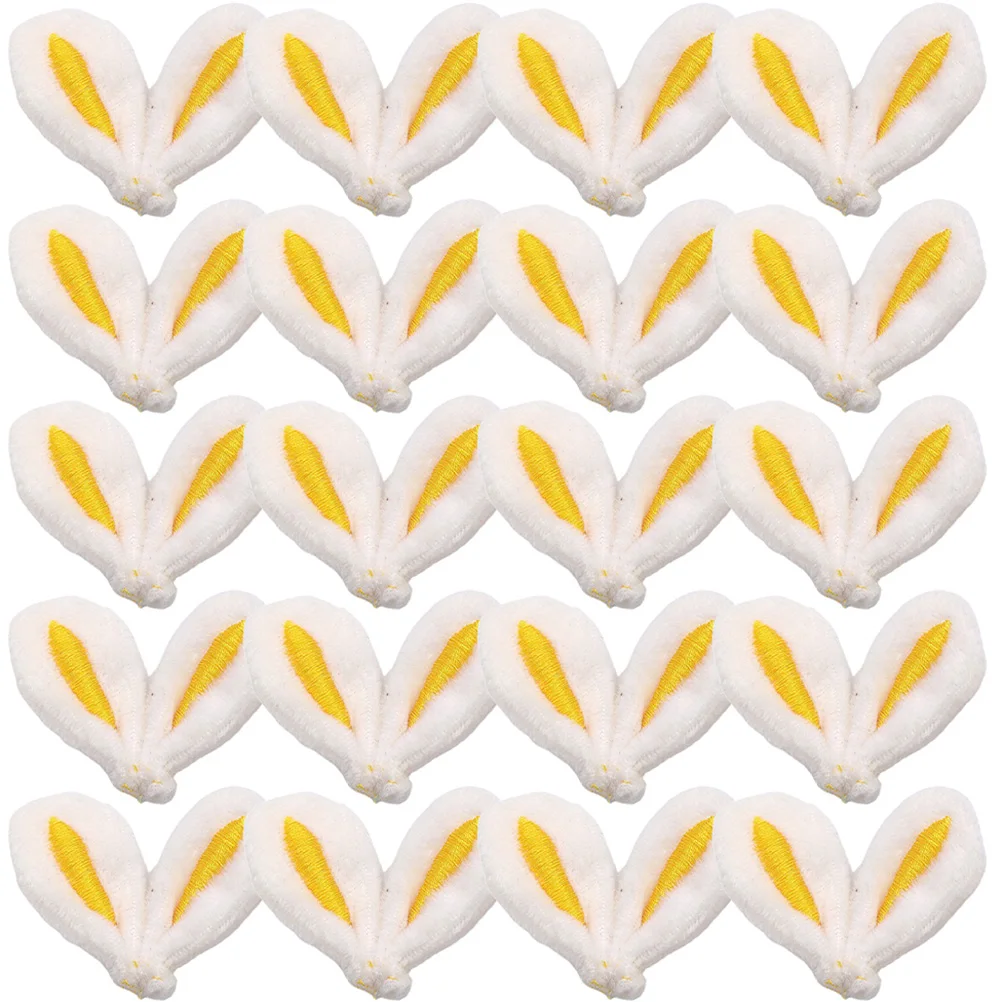 

30 Pcs Rabbit Ears Hair Accessories Fabric Girls Toddler Has Clip Headgear Child