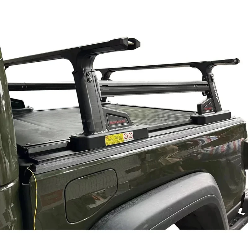 

Universal Ute Retractable Adjustable Height Storage Aluminum Pickup Truck Bed Cargo Car Ladder Rack Gladiator