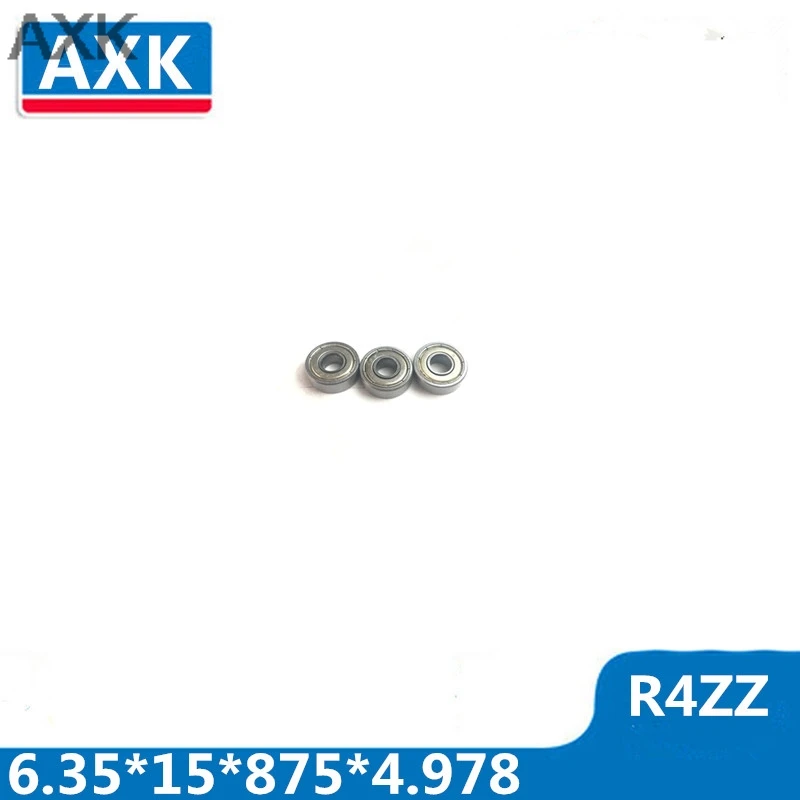 

Axk 10pcs R4zz Deep Groove Ball Bearing 6.35x15.875x4.978 Mm High Quality