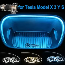 5M Tesla Interior Lights Bar Led Trunk Frunk Lamp For Tesla Model 3 Y S X Neon Atmosphere Led Strips Auto Lighting Accessories