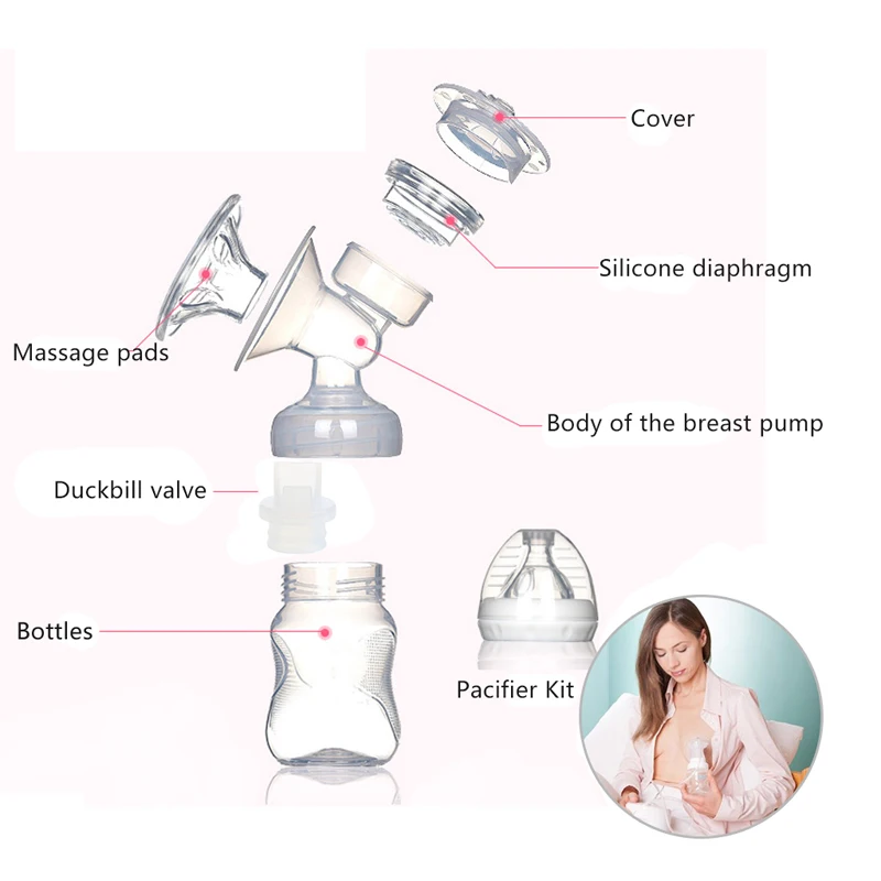 

Duckbill for Valve Breast Pump Parts Silicone Baby Feeding Nipple Pump Accessories Breast Pump Valves Replacement Valves