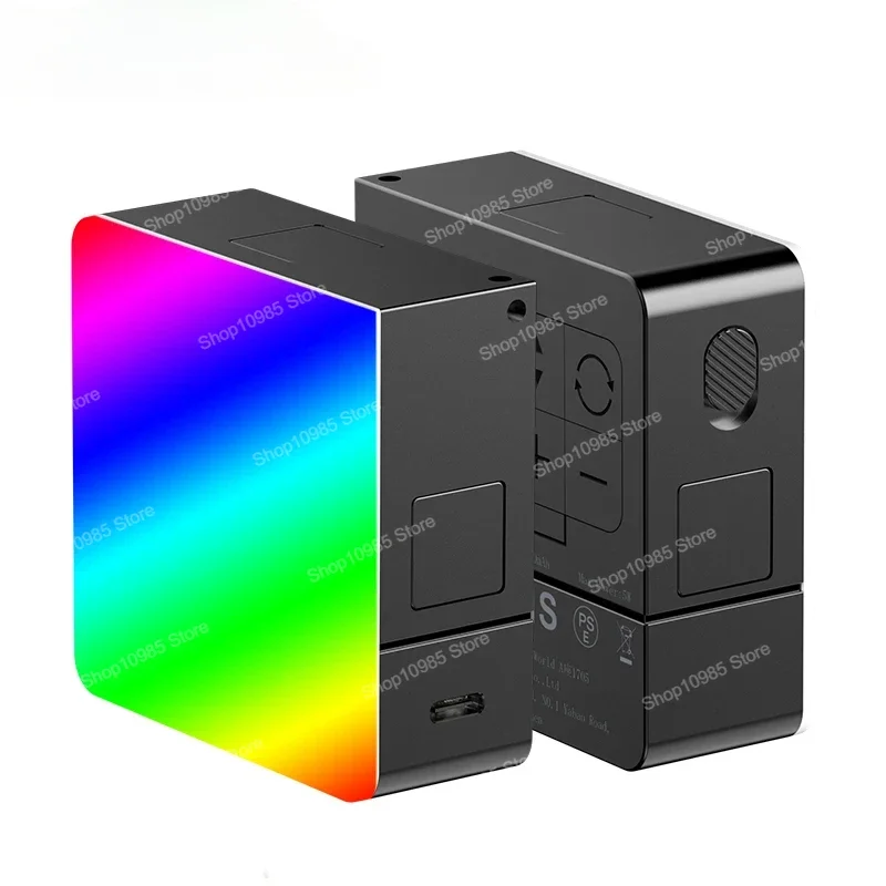 VL49 RGB Pro Colorful Ambience Video Light Fill Light Portable for Camera Smartphone Video Vlog Fill Light