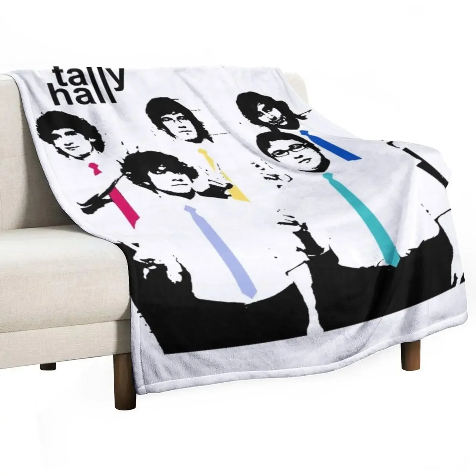 Tally Hall Shirt Throw Blanket Shaggy Vintage Blankets