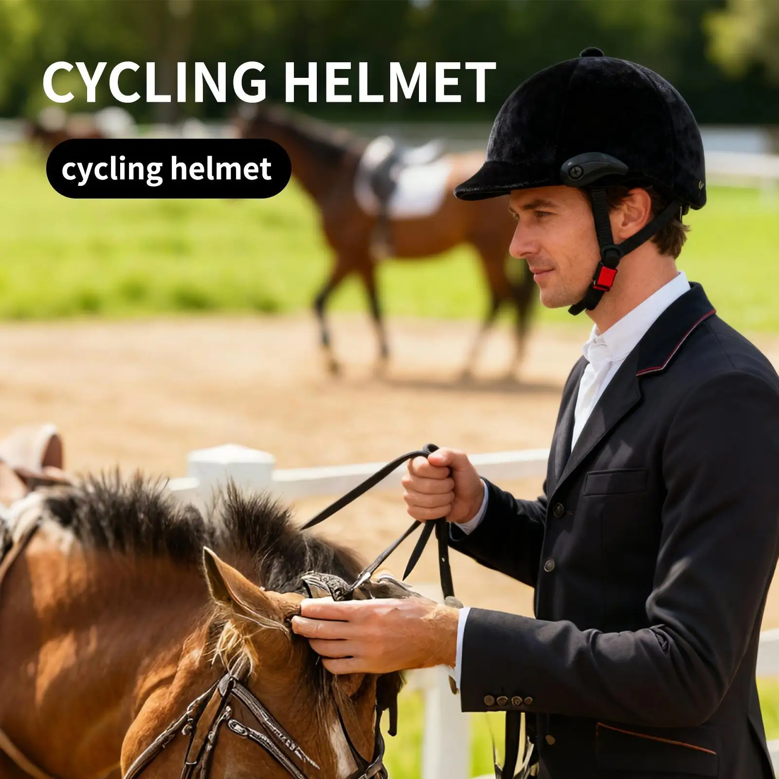 خوذات ركوب الخيل للنساء، قبعة صلبة قابلة للتعديل، خوذة دراجة للشباب والكبار، رياضة الفروسية، ركوب الدراجات، التزلج