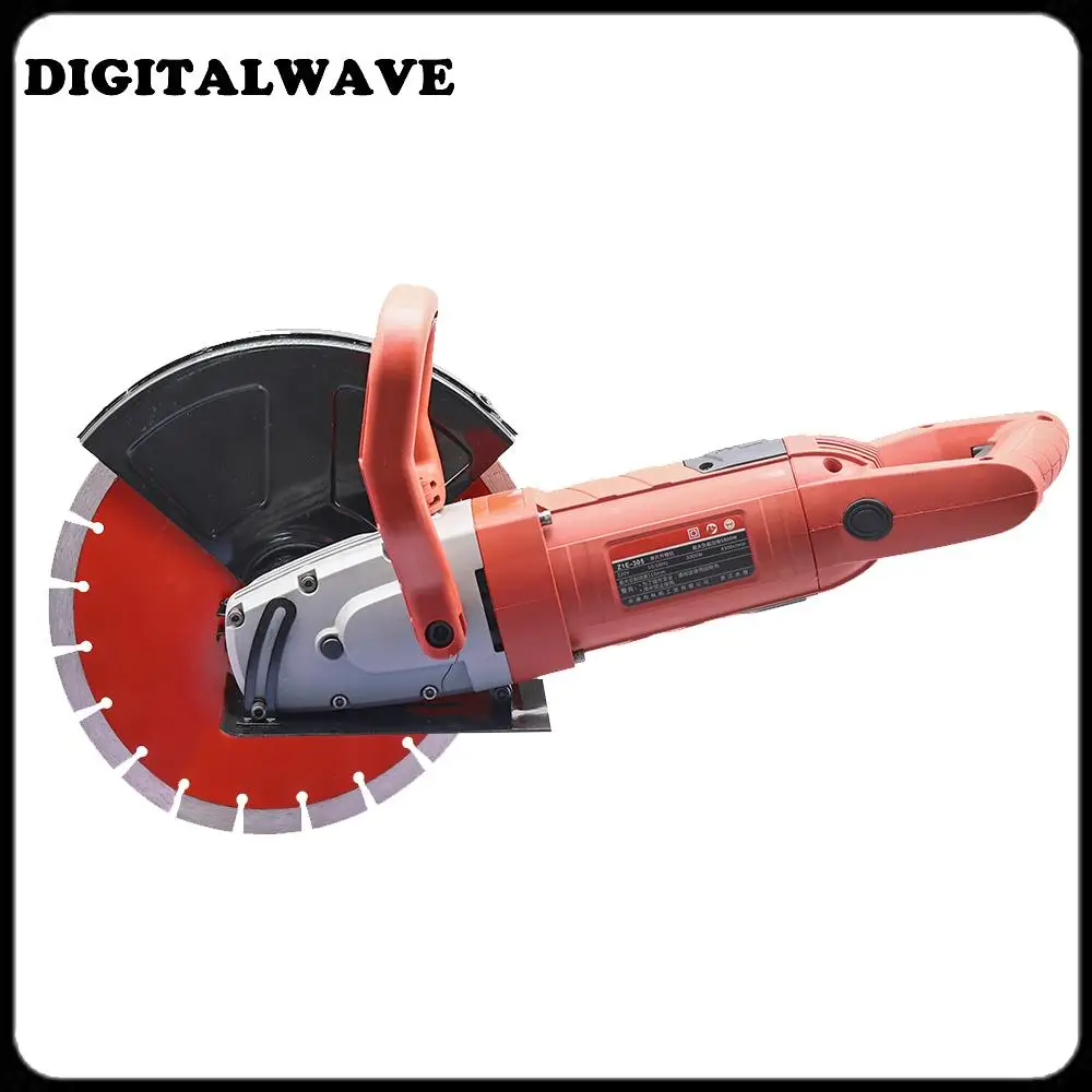 12 Inch Single Chip Electric Wall Cutting Machine Slotting Machine 220V/3000W Multi-Function Handheld Electric Saw Cutting Machi