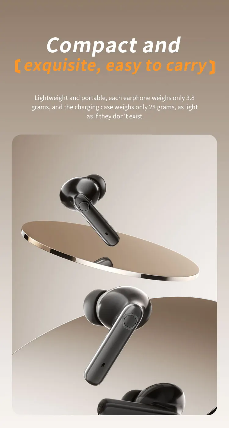 Acer Ohr546 Bluetooth-Kopfhörer 2025 Neues Modell Kabellose Ohrhörer In-Ear-Design Bequem zu Tragen für Sport, Laufen, Anrufe, Geräuschunterdrückung, Kompatibel mit Mobiltelefonen, Tablets und Laptop-Geräten – Detail 9