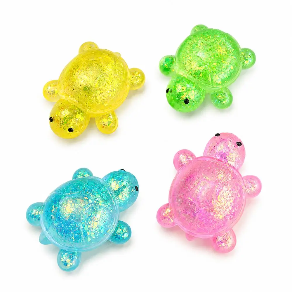 Novelty Pinch Le Turtle Squeeze Toys Anxiety Relief Creative Fidget Toys Soft Sensory Fidget Gift