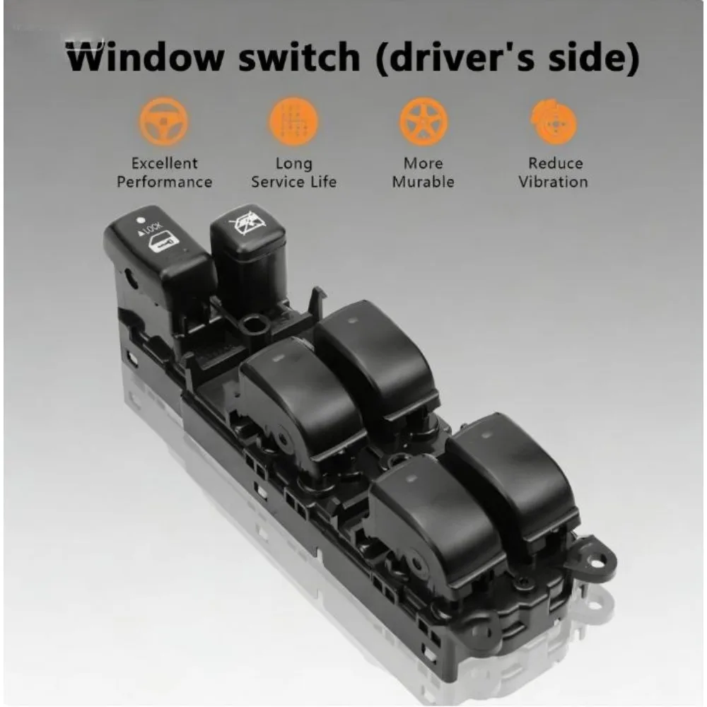 

84040-07030 Window Switch for Toyota Avalon 2010–2011-2012 Glass Lift Control Switch