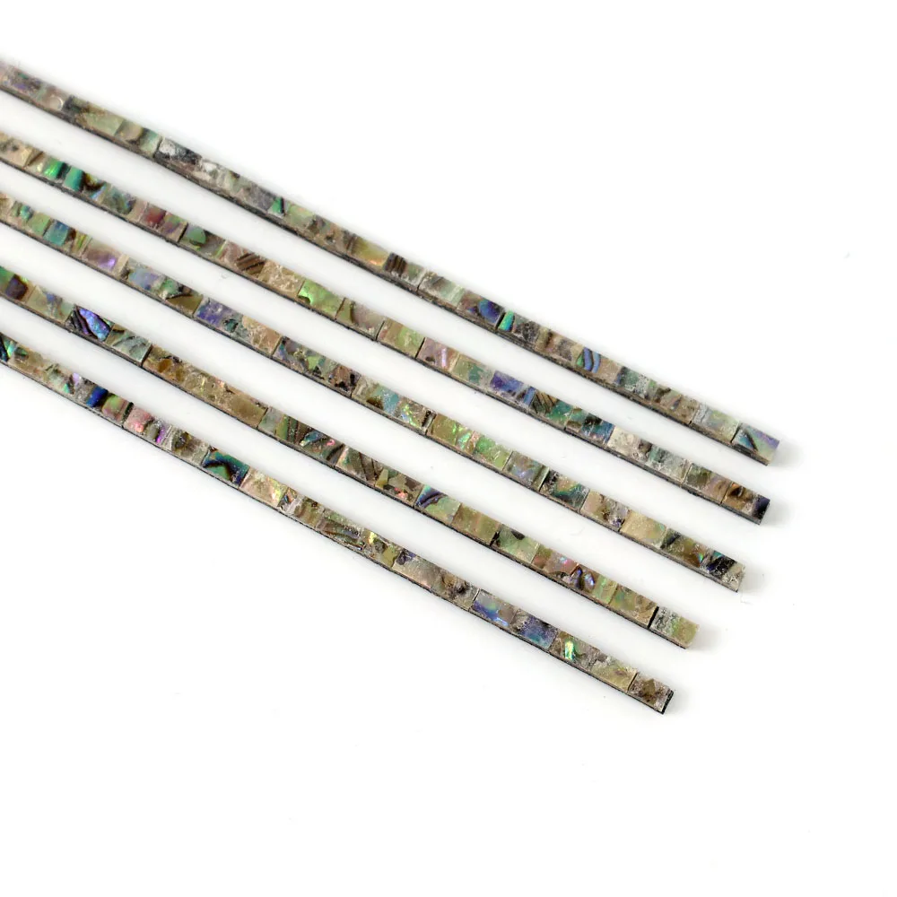 2pcs Abalone Color Shell Guitar BINDING For Acoustic Guitar Accessories Width 1.5MM