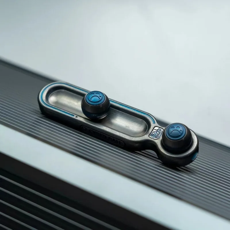 Jouets en métal Dz Cyber Ball rebond Push Slider Fidget jouet perle Spinner nouveau Design Original limite élastique Edc Gadgets Fidget jouets