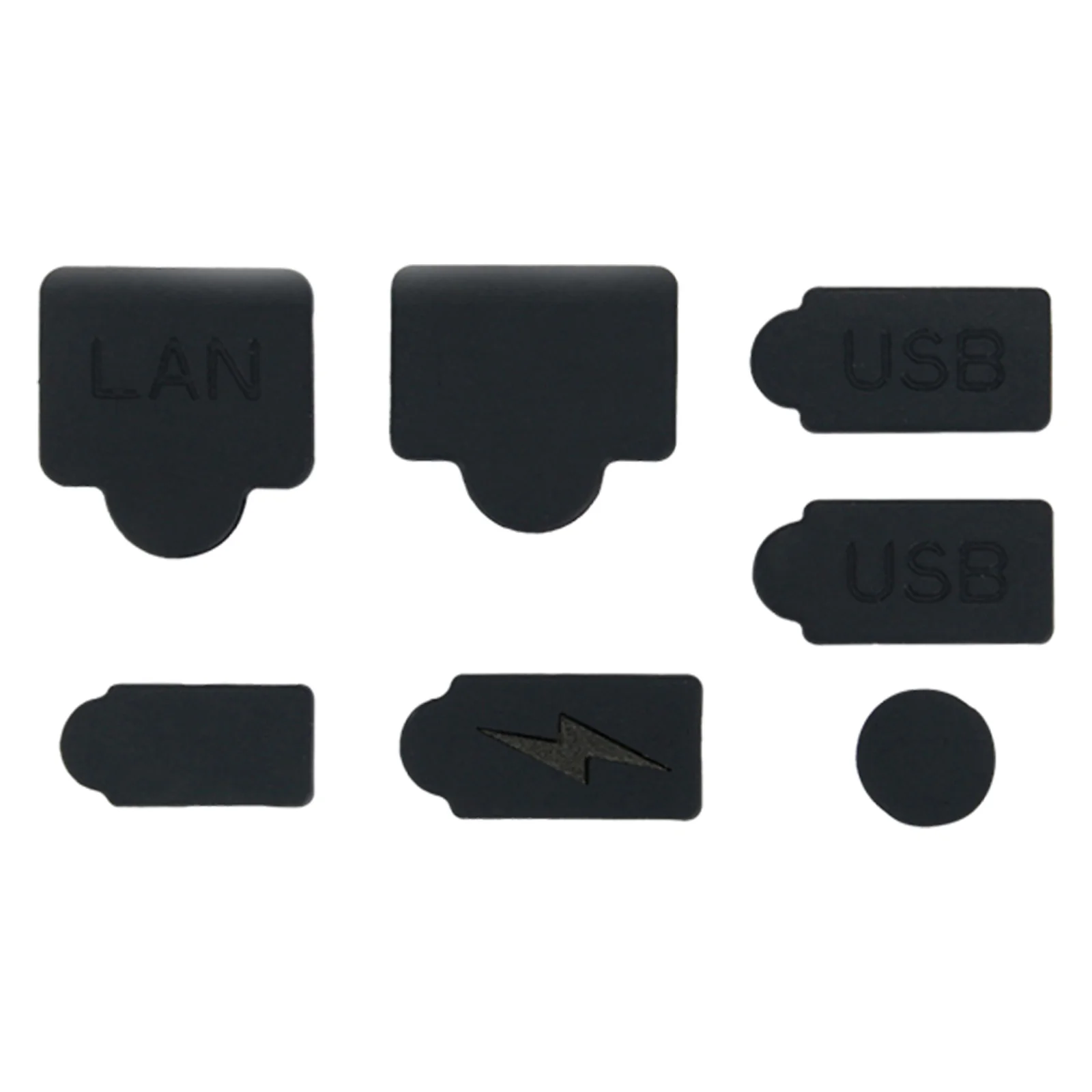 6/7PCS  Silicone Dust Proof Stopper For PS5 Gaming Console Replaceable Soft Silicone Dustproof Kit For PS5 Games Accessories