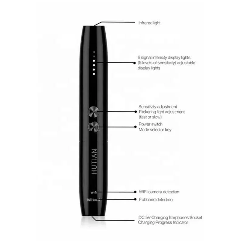 

New Portable Pen Style WT09 GPS Signal Lens RF Tracker Mini Signal Detector Finder Spy Bug Detector