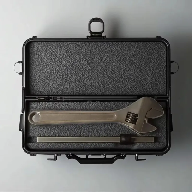 Llave ajustable de titanio de 10 pulgadas, herramientas 100% resistentes a la corrosión no magnéticas, OEM de alta calidad personalizable