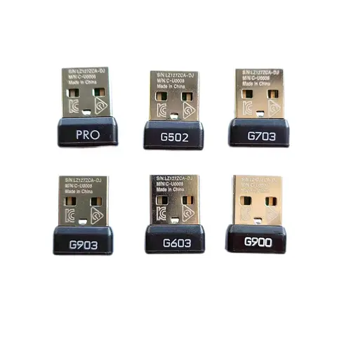 Logitech G304 GPW G900 G703 G903 G603 G502 G pro X Superlight G613 키보드 어댑터 용 1 조각 기존 새 마우스 Usb 수신기