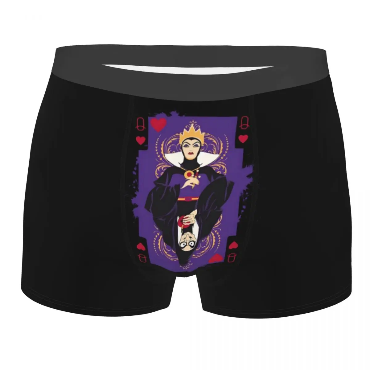 

Пользовательские шорты-боксеры «Белоснежка и семь гномов» для Homme, нижнее белье с 3D принтом, трусы, дышащие трусы