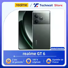 Smartphone Realme Gt6 5G, 120Hz, 50Mp, 120W Carga, 5500Mah.